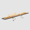 Stainless Steel Linear Crystal Fire Gas Burner
