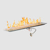 Stainless Steel Linear Crystal Fire Gas Burner