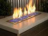 Medium-Sized Recycled Light Blue Fire Glass by American Fire Products