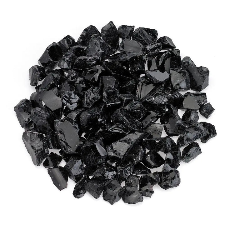 Medium-Sized Recycled Fire Glass by American Fire Products