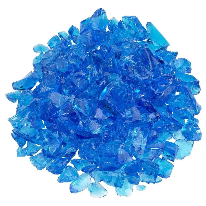 Medium-Sized Recycled Fire Glass by American Fire Products