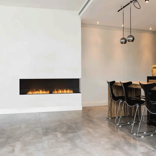 EcoSmart Fire Flex Right Corner Bioethanol Fireplace Insert