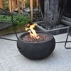 27" Round York Propane Gas Fire Bowl by Elementi