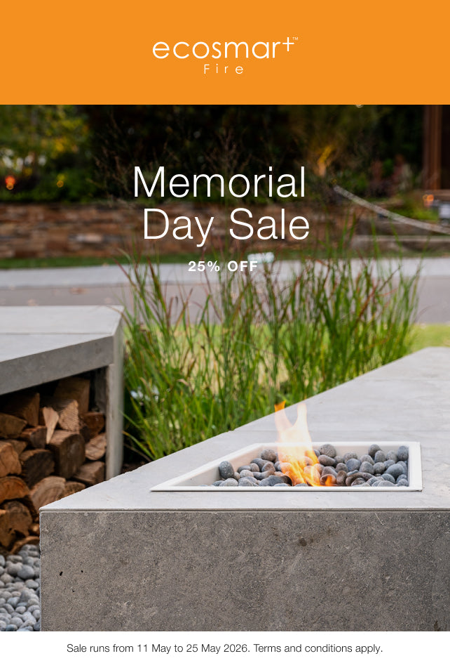 EcoSmart Fire Mojito 40 Fire Pit Table - Gas LP/NG Burner