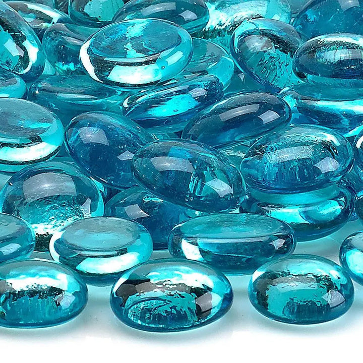 Aqua Blue Luster Fire Beads by Amerian Fire Products