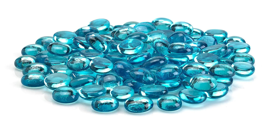 Aqua Blue Luster Fire Beads by Amerian Fire Products