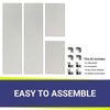 Rectangle Glass Flame Guard for 18" x 6" Drop-In Pan by American Fire Products