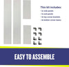 Rectangle Glass Flame Guard for 30" x 10" Drop-In Pan by American Fire Products