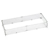 Rectangle Glass Flame Guard for 36" x 12" Drop-In Pan by American Fire Products