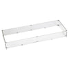 Rectangle Glass Flame Guard for 48" x 14" Drop-In Pan by American Fire Products