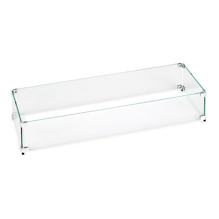Linear Glass Flame Guard for 30" x 6" Linear Drop-In Pan by American Fire Products