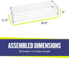 Linear Glass Flame Guard for 30" x 6" Linear Drop-In Pan by American Fire Products