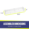 Linear Glass Flame Guard for 48" x 6" Linear Drop-In Pan by American Fire Products