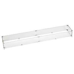 Linear Glass Flame Guard for 60" x 6" Linear Drop-In Pan by American Fire Products