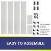 Linear Glass Flame Guard for 72" x 6" Linear Drop-In Pan by American Fire Products