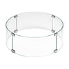 Round Glass Flame Guard by American Fire Products