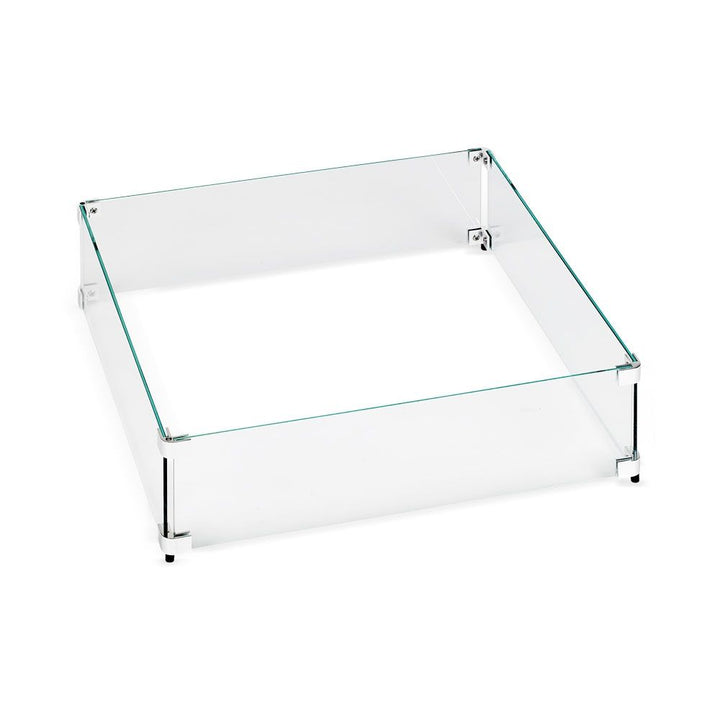 Square Glass Flame Guard by American Fire Products