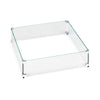 Square Glass Flame Guard by American Fire Products