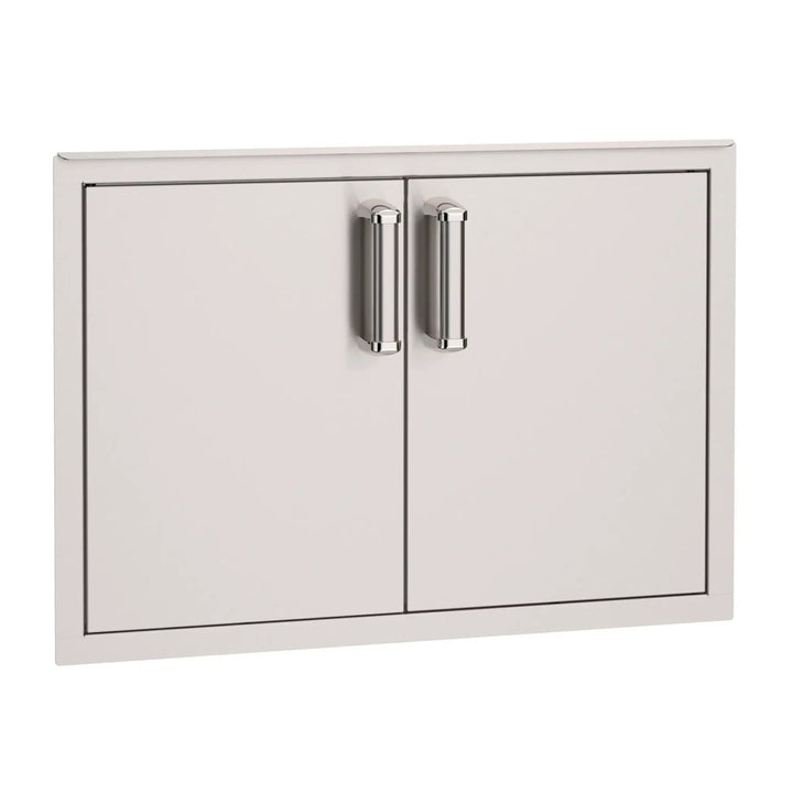 Fire Magic 21" x 30" Premium Double Access Doors on a white backgound