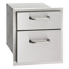 Fire Magic Select Double Drawer on a white background