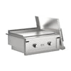 30" Stainless Steel Gran Plancha 2-Burner Built-In Gas Griddle by Videl Grills