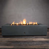 72" x 38" Rectangle Gravity Concrete (GFRC) Fire Pit by Starfire Designs
