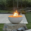 Round Torpedo Flat On/Off Electronic Ignition Fire Pit Burner Kit by HPC Fire