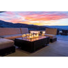 Iron Saddle Firetable by American Fyre Designs