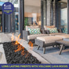 Small Black Lava Rock by American Fire Products
