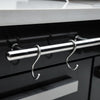 Compact Black Stainless Steel Propane Gas BBQ Island Grill - MA-957 by Mont Alpi