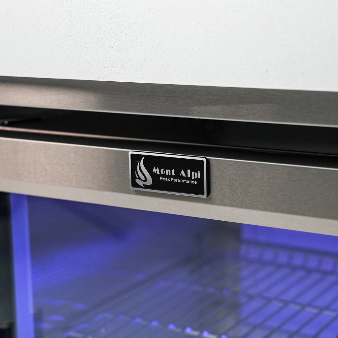 2.6 Cu. Ft. - Rated Stainless Steel Outdoor Refrigerator - MAF by Mont Alpi