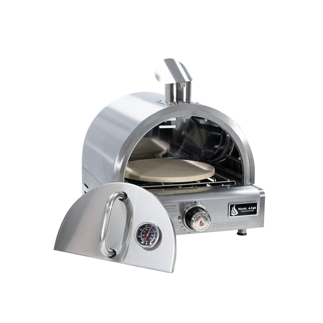 Portable Stainless Steel Propane Outdoor Pizza Oven - MAPZ-SS by Mont Alpi