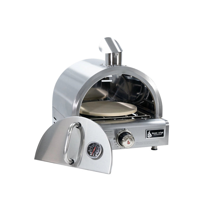 Portable Stainless Steel Propane Outdoor Pizza Oven - MAPZ-SS by Mont Alpi