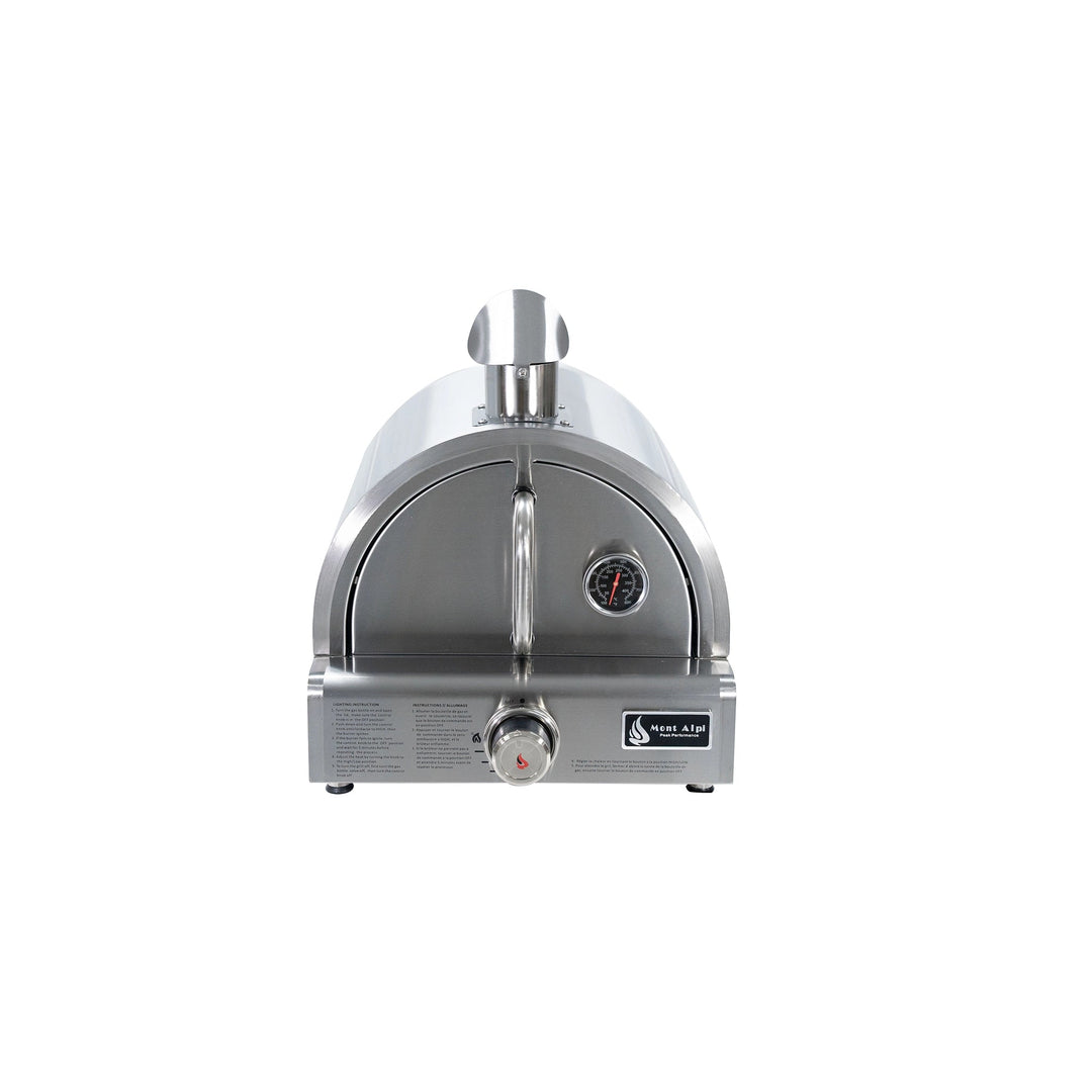 Portable Stainless Steel Propane Outdoor Pizza Oven - MAPZ-SS by Mont Alpi