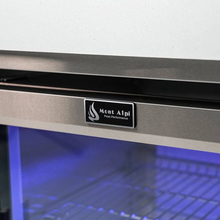 Stand Alone Sink and Fridge Stainless Steel Outdoor Beverage Center - MASF-SS by Mont Alpi