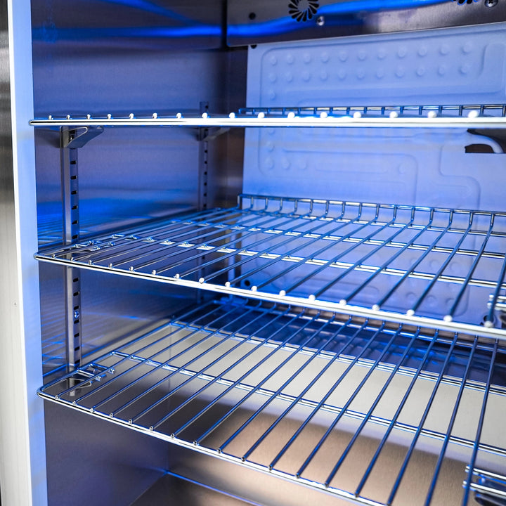 2.6 Cu. Ft. Cabinet Module - Rated Stainless Steel Outdoor Refrigerator - MASFM by Mont Alpi