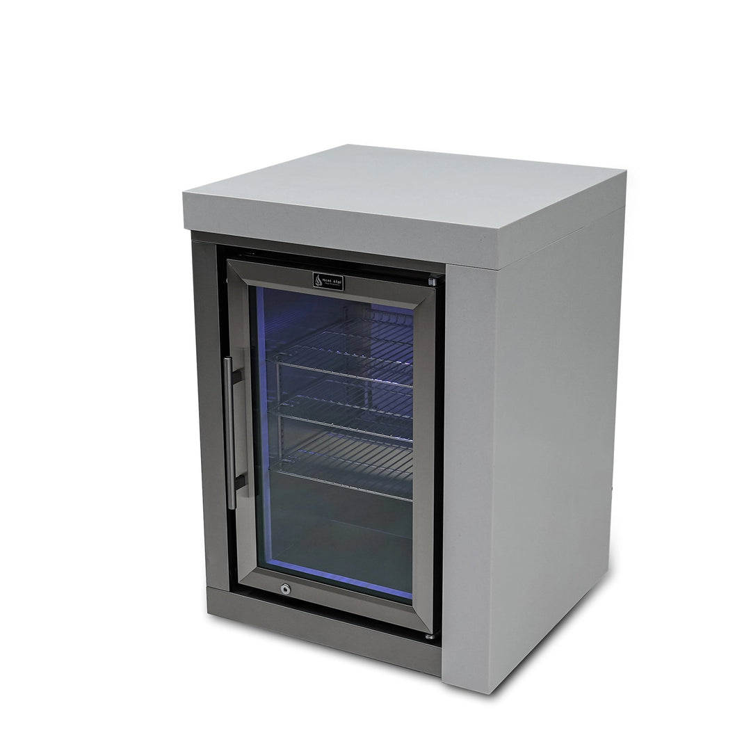 2.6 Cu. Ft. Cabinet Module - Rated Stainless Steel Outdoor Refrigerator - MASFM by Mont Alpi
