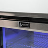 Deluxe 4-Burner with Beverage Center, Refrigerator Cabinet, and Side Burner Stainless Steel Propane Gas BBQ Island Grill - MAi400-D90BEVFC by Mont Alpi