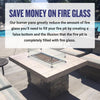 48" x 14" Rectangle Stainless Steel Drop-In Pan by American Fire Products