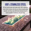 48" x 14" Rectangle Stainless Steel Drop-In Pan by American Fire Products