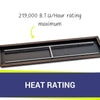 48" x 14" Rectangle Stainless Steel Drop-In Pan by American Fire Products