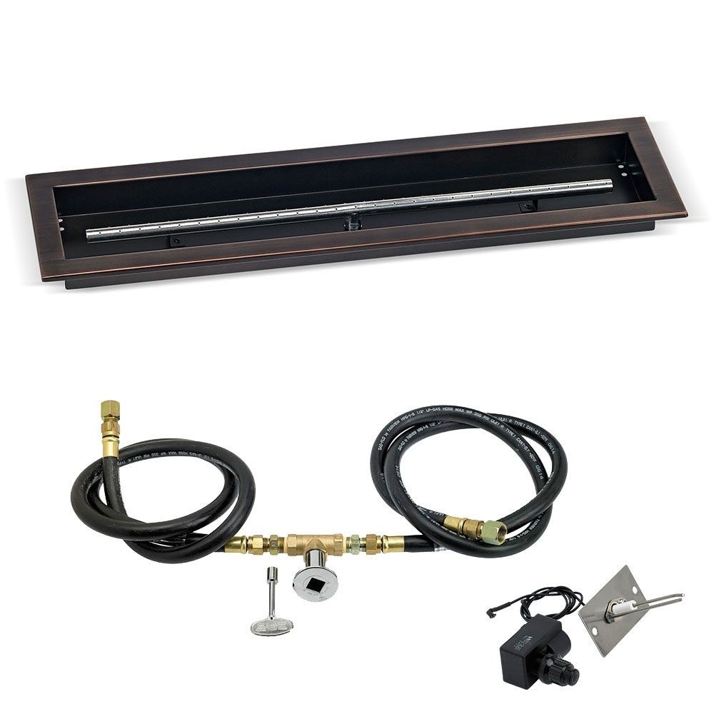 Linear Drop-In Pan with Spark Ignition Kit by American Fire Products