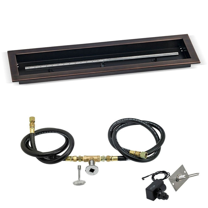 Linear Drop-In Pan with Spark Ignition Kit by American Fire Products