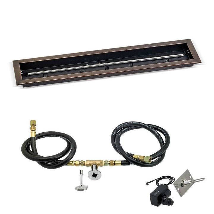 Linear Drop-In Pan with Spark Ignition Kit by American Fire Products