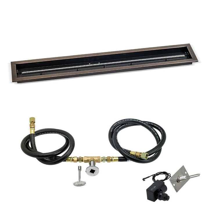 Linear Drop-In Pan with Spark Ignition Kit by American Fire Products