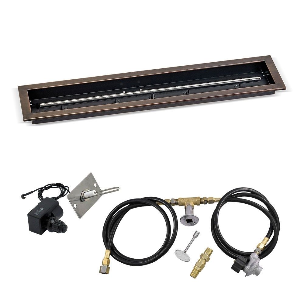 Linear Drop-In Pan with Spark Ignition Kit by American Fire Products