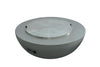 42" Round Lunar Concrete Fire Bowl by Elementi