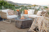 36" x 16" Hexagon Columbia Concrete Fire Pit by Elementi