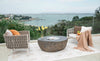 43" x 35" Boulder Fire Pit by Elementi