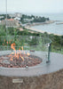43" x 35" Boulder Fire Pit by Elementi